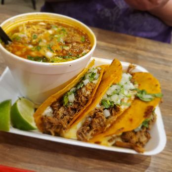 Tacoz California signature dishes California Burrito
Birria Tacos
Birria Ramen